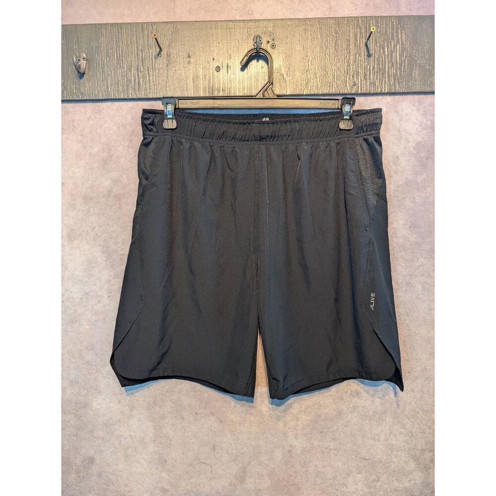 Alive men's quality athletic shorts with pockets large